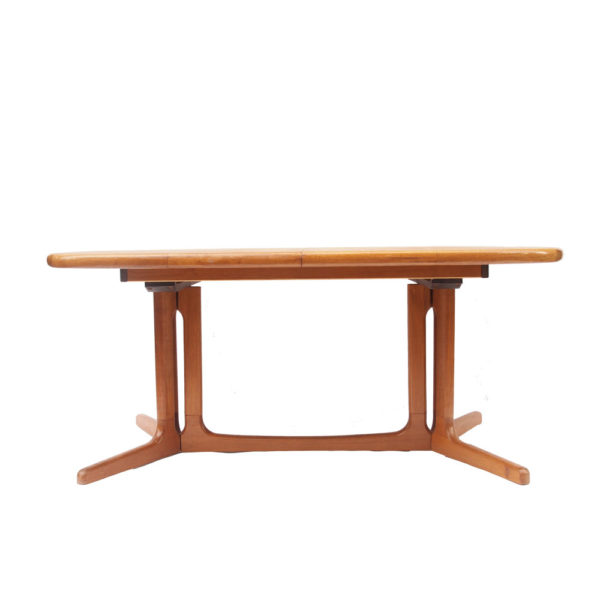 Grande table de salle à manger scandinave vintage, Danemark