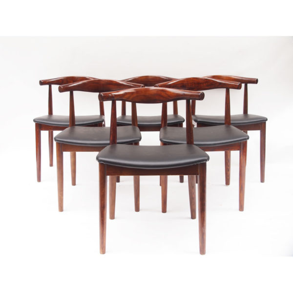 Chaises scandinave, danoises, vintage années 50