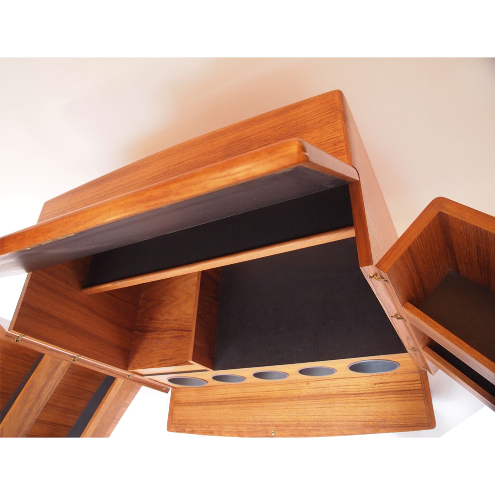 Bar scandinave danois Illum Wikkelso pour Silkeborg vintage années 60 – Image 6