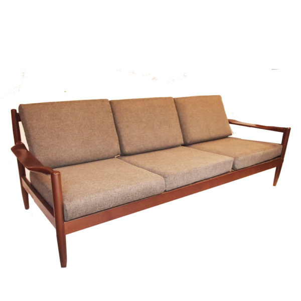 Banquette canapé scandinave danois vintage 50 60