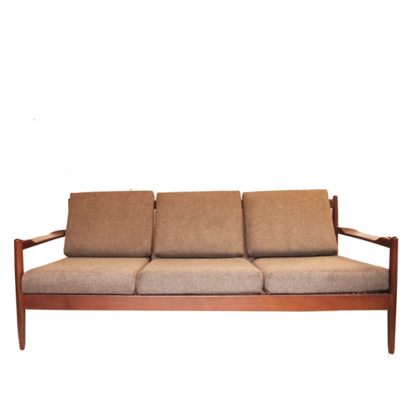 Banquette canapé scandinave danois vintage 50 60