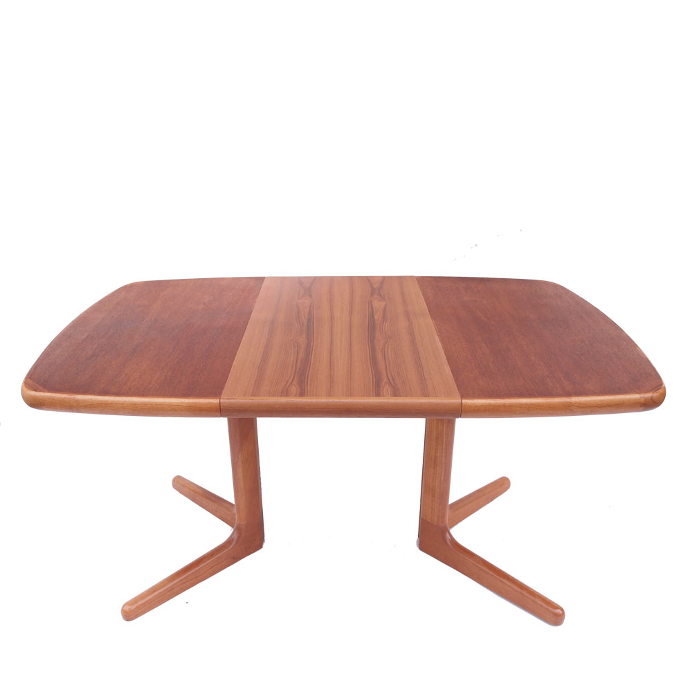 Table de salle à manger carrée arrondie scandinave danoise Ansager Mobler – Image 4