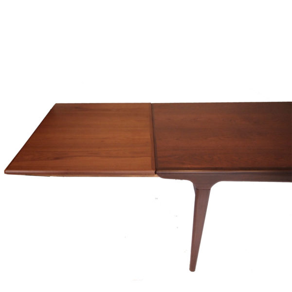 Table Johannes Andersen pour Uldum, scandinave danoise vintage 1960