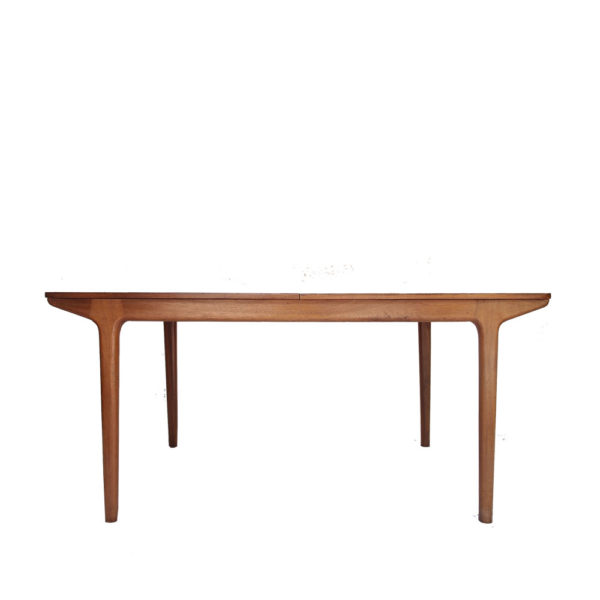 Table McIntosh vintage scandinave 2 rallonges papillon #1070