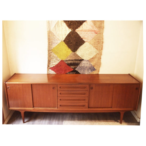 Enfilade scandinave Johannes Andersen vintage années 60