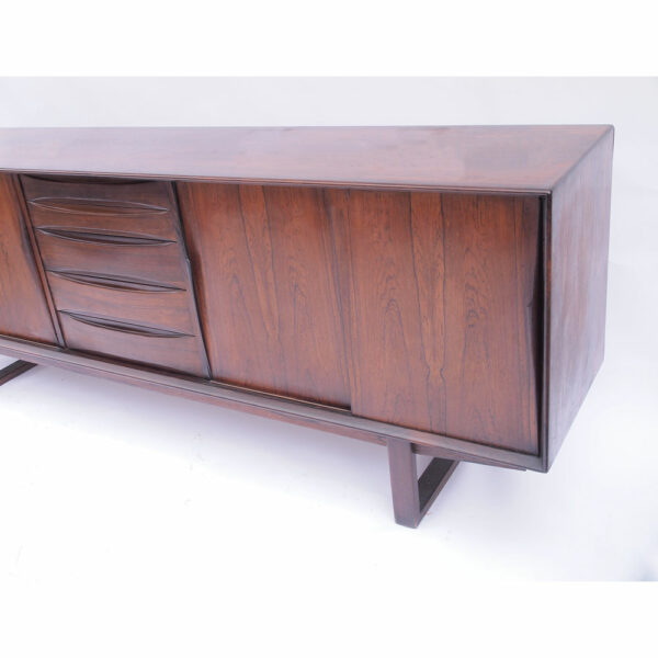 Enfilade scandinave danoise vintage Arne Vodder Palissandre de Rio