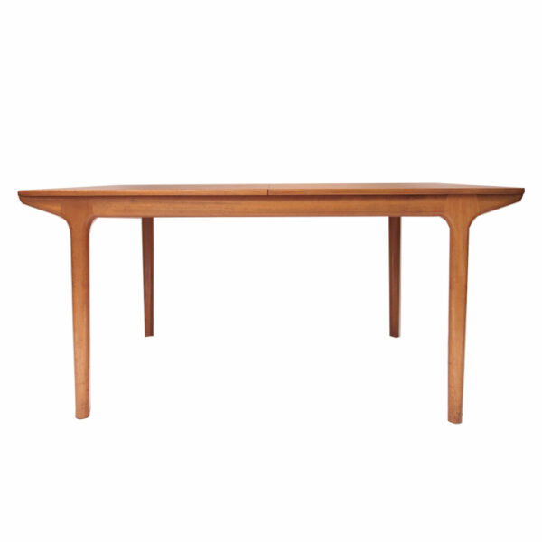 Table de salle à manger McIntosh vintage 2 allonges papillon #3