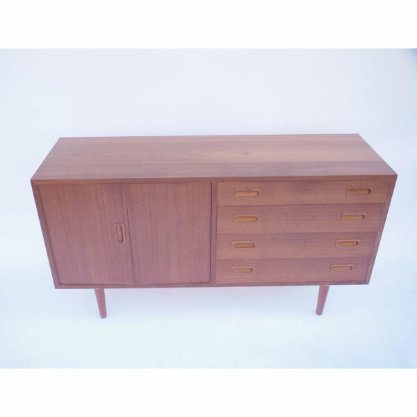 Enfilade scandinave danoise porte papillon Poul Hundevad #1