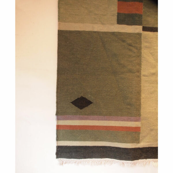Tapis vintage scandinave Rollakan suédois #1