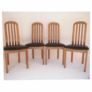 Lot de chaises vintage scandi #1
