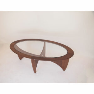 Table basse Astro ovale scandinave vintage #2