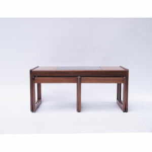 Table basse et ses gigognes scandinave vintage