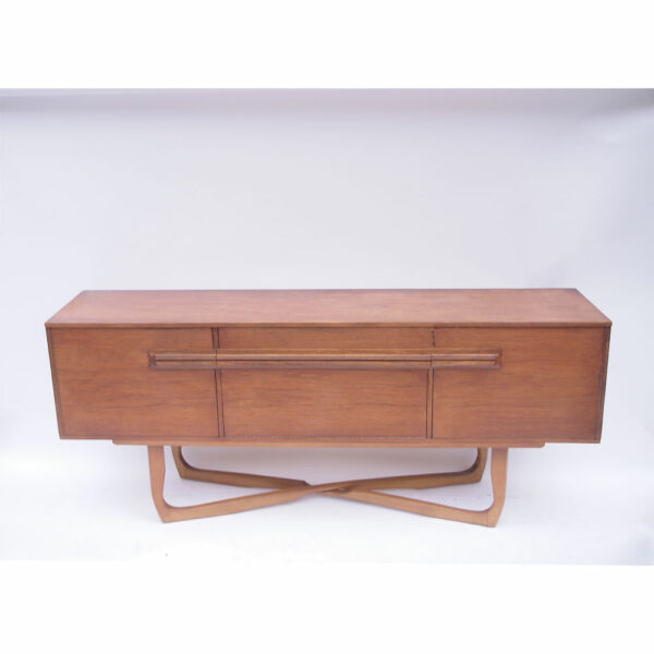 Enfilade scandinave vintage piétement croisés #7