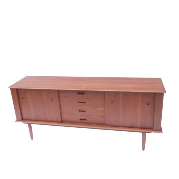 Enfilade scandinave Danmark vintage coulissante #5