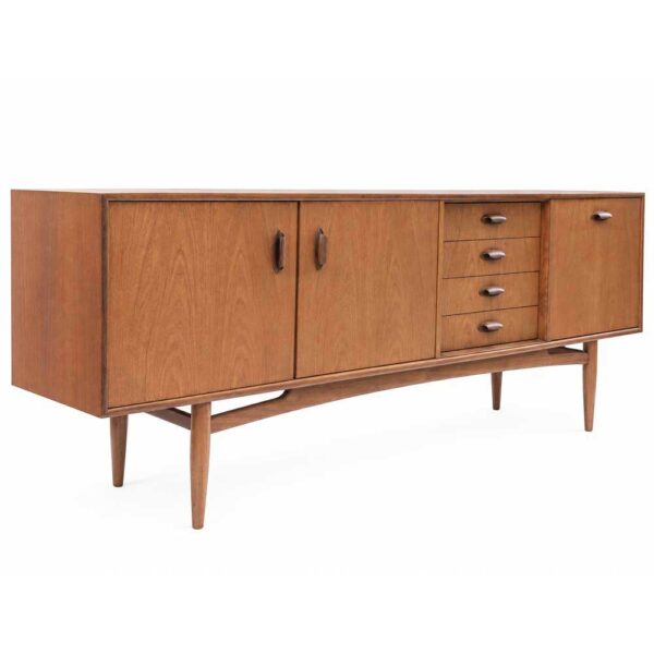 Enfilade longue Gplan vintage scandinave #1